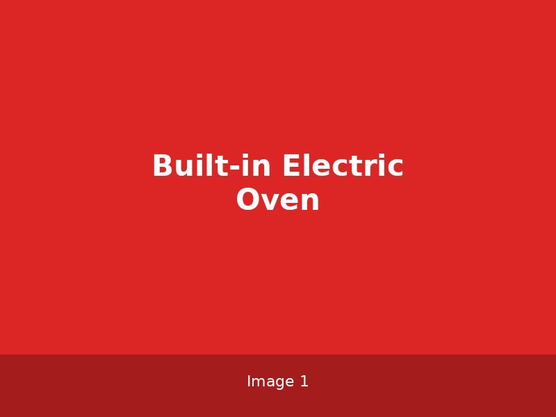 Built-in Electric Oven