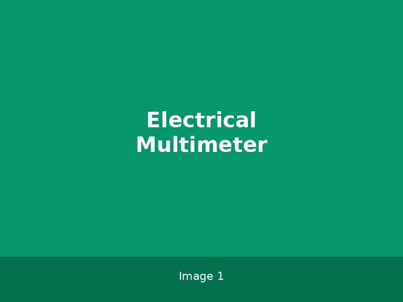 Electrical Multimeter