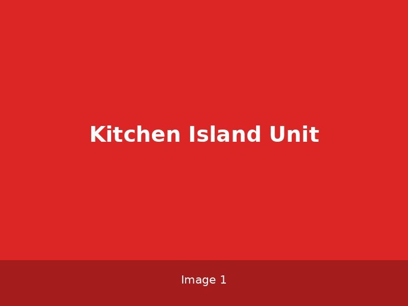 Kitchen Island Unit