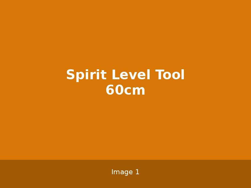 Spirit Level Tool 60cm