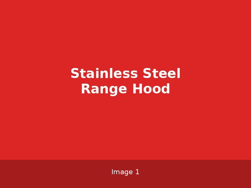 Stainless Steel Range Hood