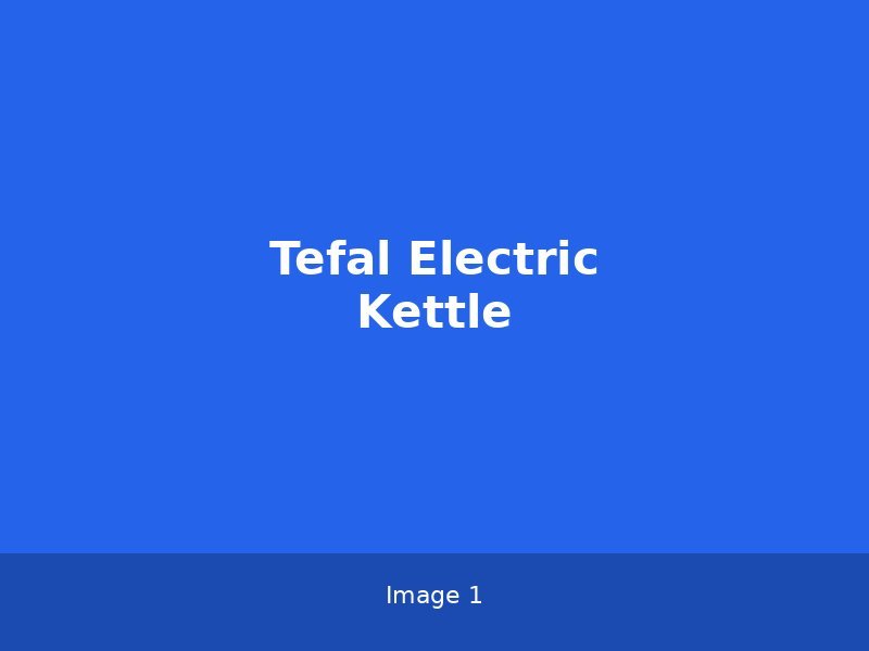 Tefal Electric Kettle