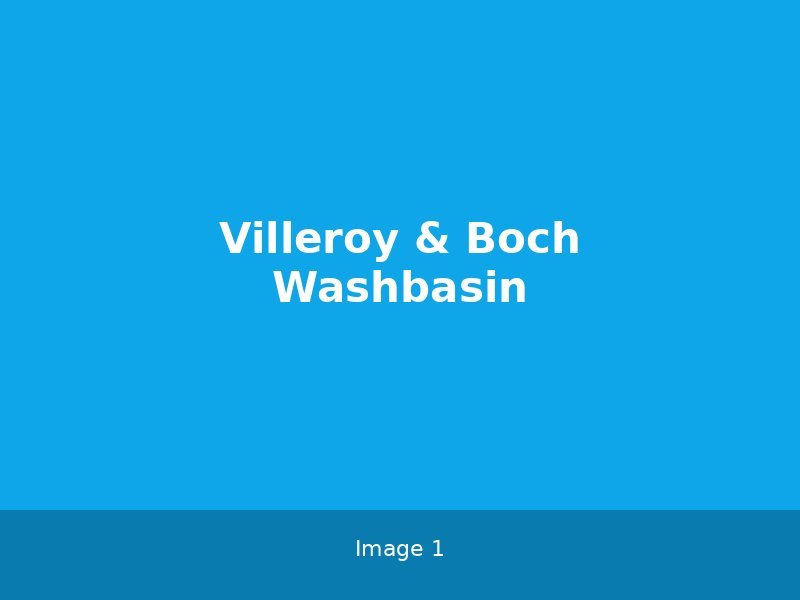 Villeroy &amp; Boch Washbasin